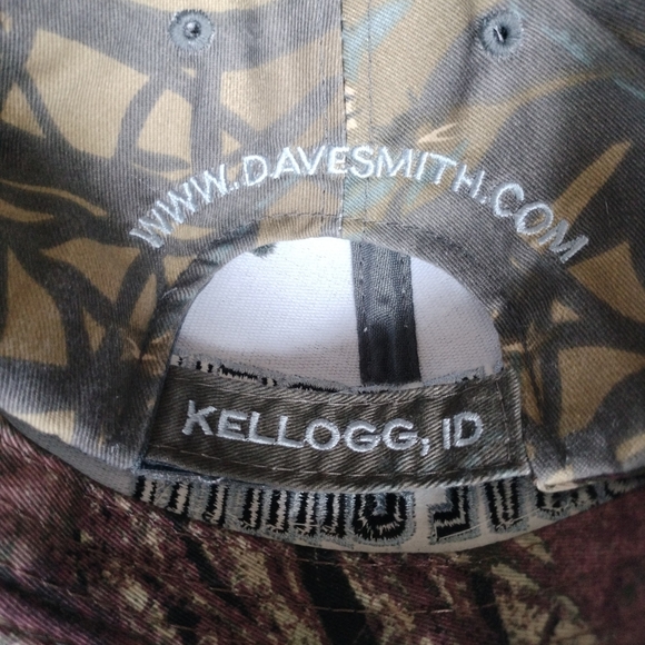 DAVE SMITH MOTORS - Kellogg, Idaho - One Size Adjustable camo  Baseball Cap Hat! - Picture 4 of 7